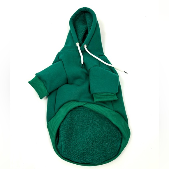 New Cozy Pet Pullover Hoodie M Green - Picture 5 of 6
